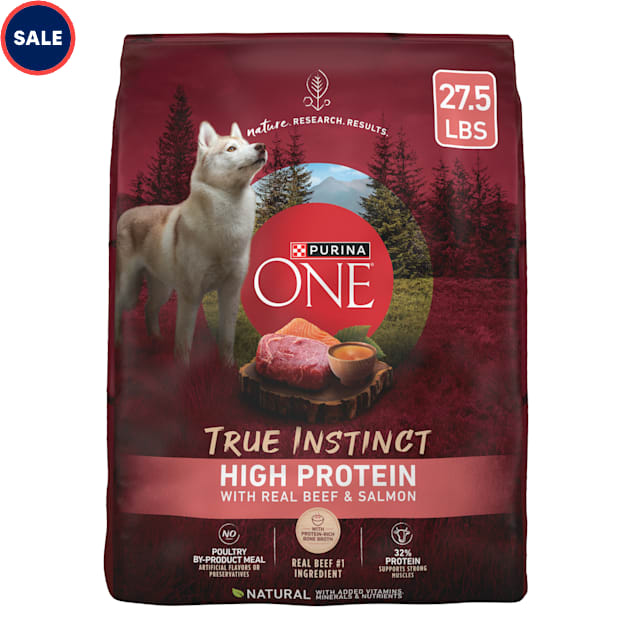 Purina ONE True Instinct High Protein Formula With Real Beef and