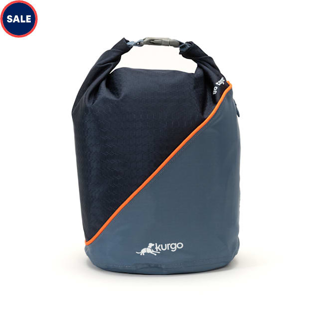 Kurgo Navy Blue Kibble Carrier for Dogs - Carousel image #1