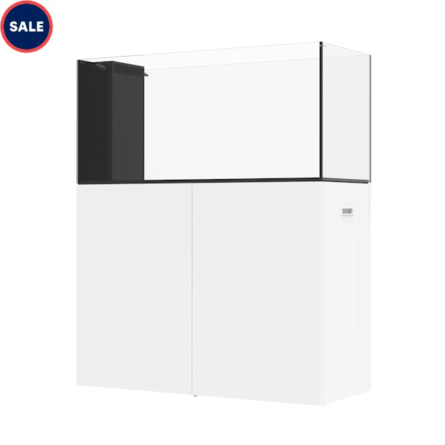 Waterbox White Peninsula 4820 Aquarium, 47.2" L X 19.6" W X 57.1" H - Carousel image #1
