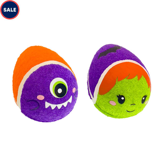KONG Halloween AirDog Squeaker Egg Dog Toy Small Pack of 2
