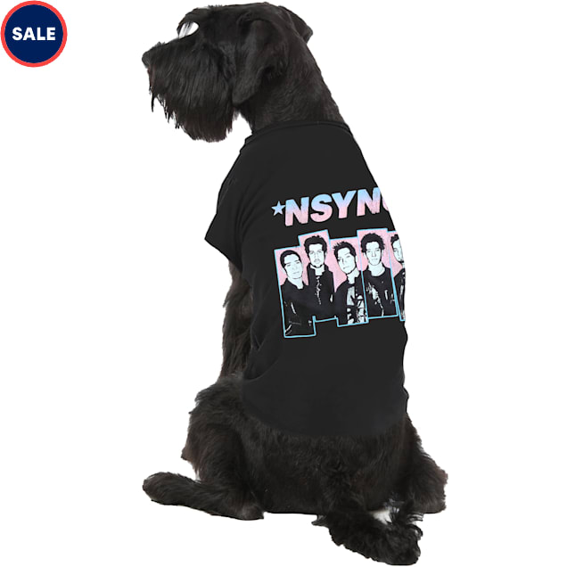 Buttercup Dogs That Rock NSYNC Dog Tee, X-Small, Black - Carousel image #1