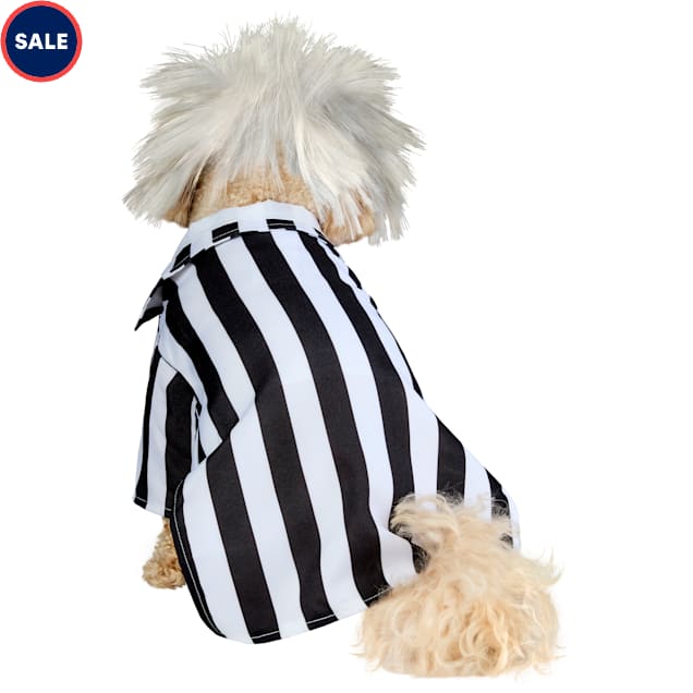 RUBIES Beetlejuice Pet Costume X Small Black White