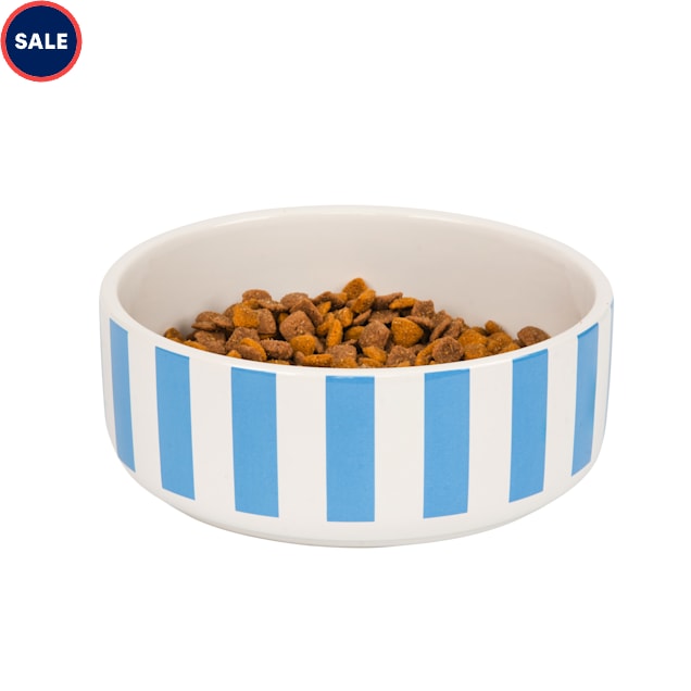 Draper James Striped Dog Bowl, 1.25 Cups - Carousel image #1