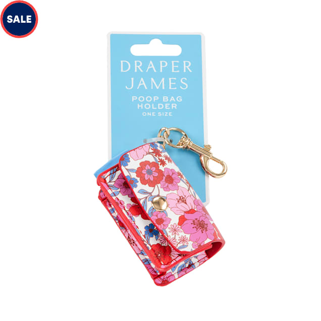 Draper James Pink Elegant Floral Clutch Bag Carrier for Dogs - Carousel image #1