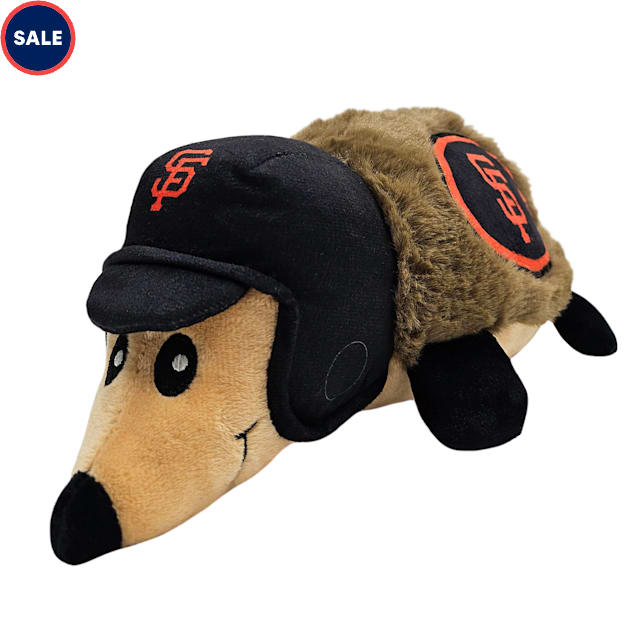 Pets First MLB San Francisco Giants Hedgehog Dog Toy, Medium - Carousel image #1