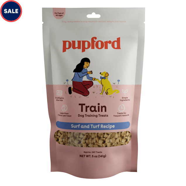 Pupford Freeze Dried Surf and Turf Dog Training Treats, 5 oz. - Carousel image #1