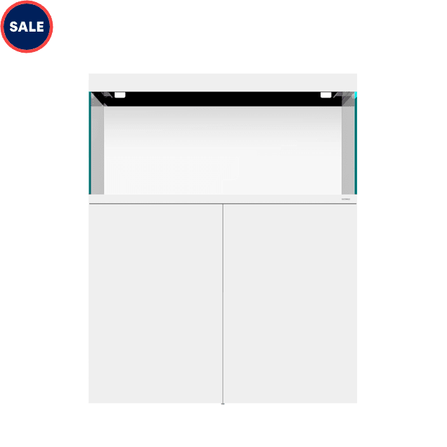 Waterbox Aquariums White EDEN X 80 Aquarium W/ FLED 46, 47.2" L X 19.7" W X 58.3" H, 80 Gallons - Carousel image #1
