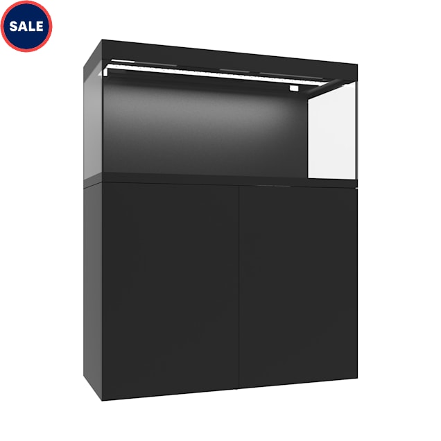 Waterbox Aquariums Black EDEN X 80 Aquarium W/ FLED 46, 47.2" L X 19.7" W X 58.3" H, 80 Gallons - Carousel image #1