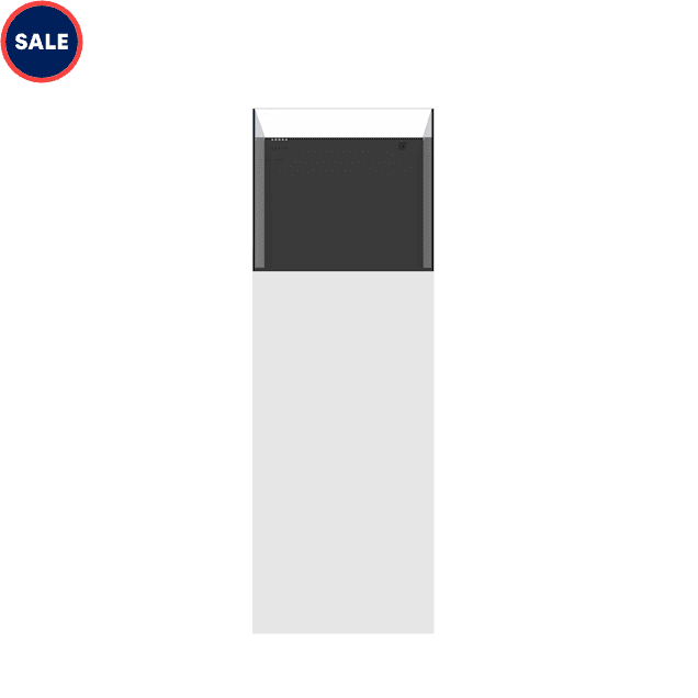 Waterbox Aquariums White AIO 20 CUBE Aquarium, 17.7" L X 17.7" W X 47.6" H, 20 Gallons - Carousel image #1