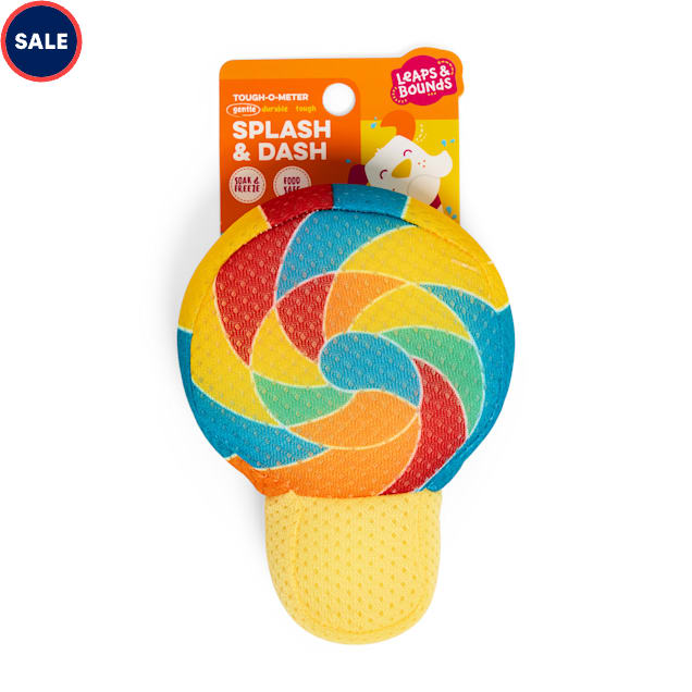 Leaps & Bounds Lollipop Mesh Fill-N-Freeze Dog Toy, Small - Carousel image #1