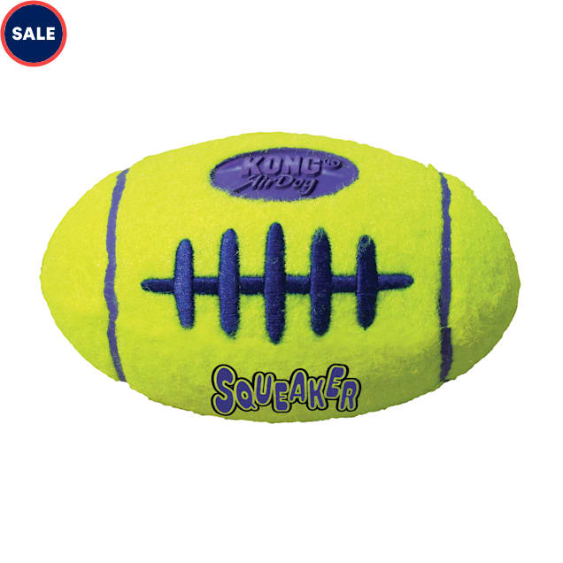 Air KONG Squeaker Football Dog Toy, Small - Carousel image #1
