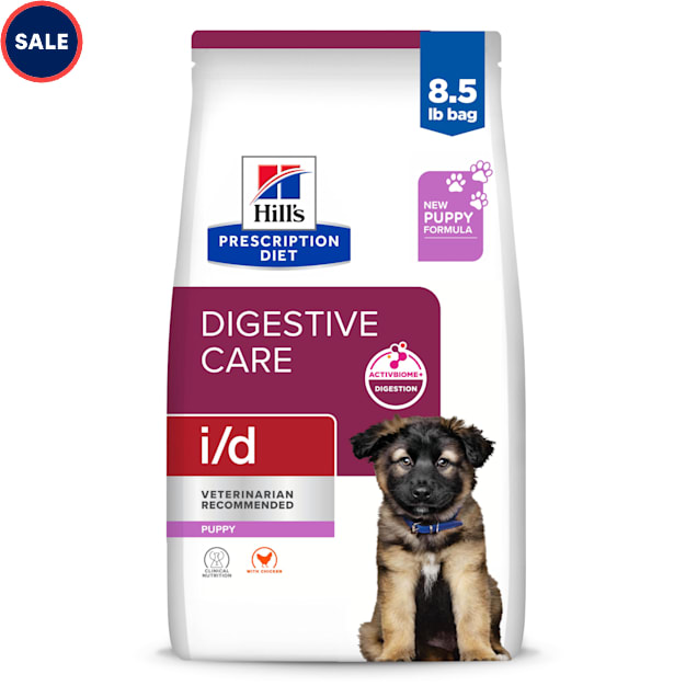 Hill's Prescription Diet i/d Digestive Care Chicken Flavor Dry Puppy Food, 8.5 lbs. - Carousel image #1
