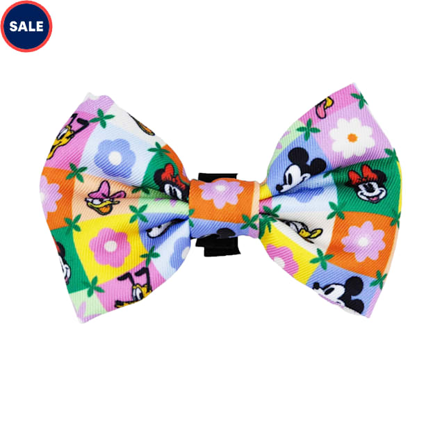 Sassy Meow Disney's Mickey Mouse Party Time Cat Bow - Carousel image #1