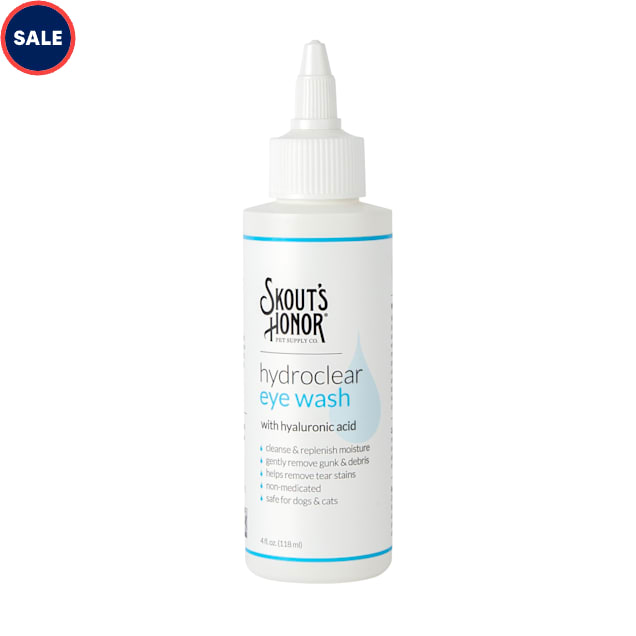 Skout's Honor HydroClear Eye Wash for Dogs, 4 fl. oz. - Carousel image #1