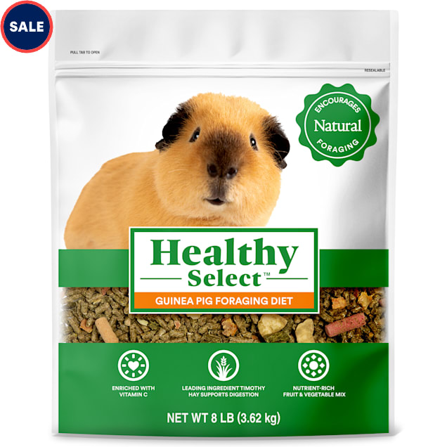 Healthy Select Guinea Pig Foraging Diet for Small Animals, 8 lbs. - Carousel image #1