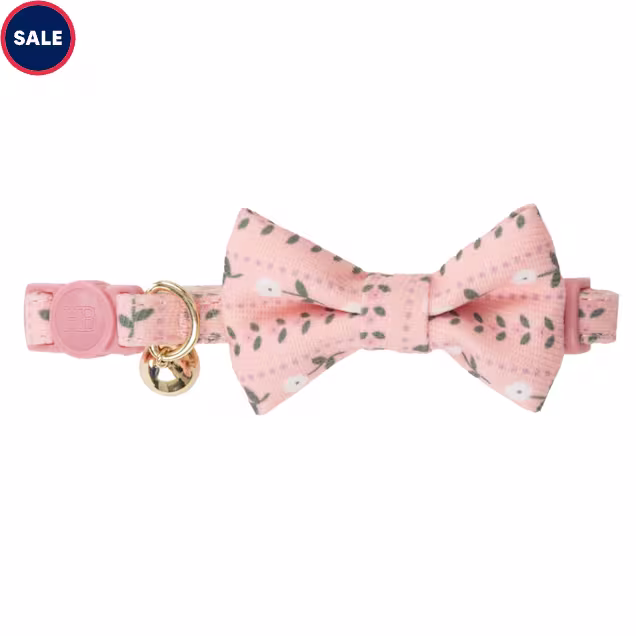 Harry Barker Floral Cat Collar, Pink - Carousel image #1