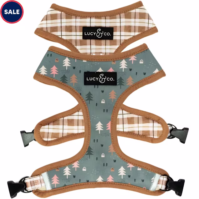 Lucy & Co. The Take a Hike Reversible Dog Harness, X-Small - Carousel image #1