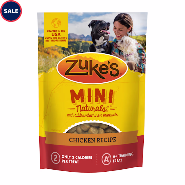 Zuke's Mini Naturals Dog Training made with Real Chicken Treats for Dogs of All Sizes, 10 oz. - Carousel image #1