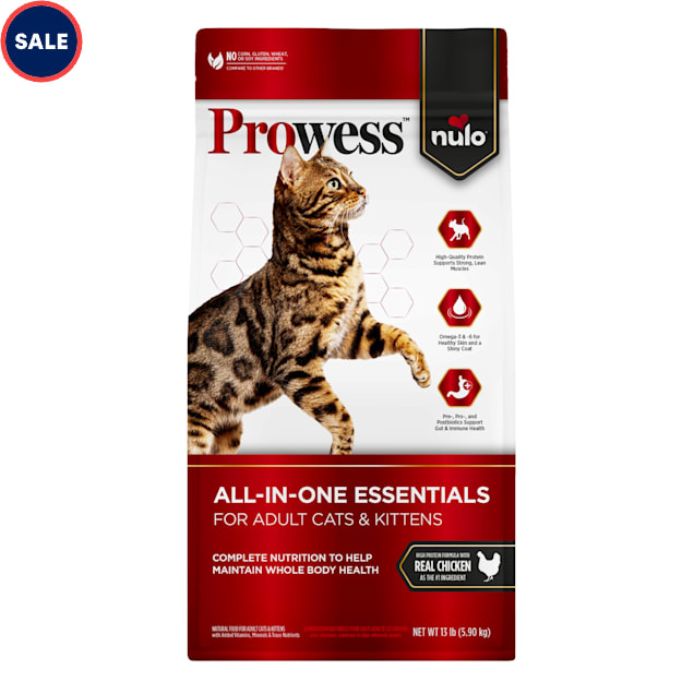 Nulo Prowess All-in-One Essentials for Adult Cats & Kittens Food, 13 lbs. - Carousel image #1