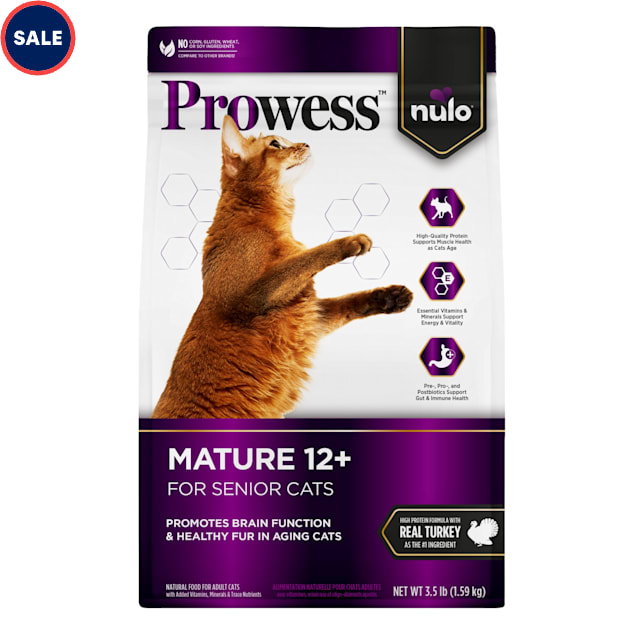 Nulo Prowess Mature 12+ for Senior Cat Food, 3.5 lbs. - Carousel image #1