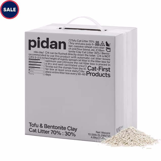 Pidan Tofu & Bentonite Clay Clumping Cat Litter, 10.58 lbs. - Carousel image #1