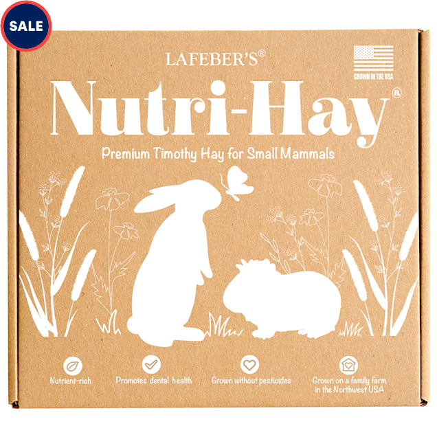 Lafeber's Nutri-Hay Western Timothy Hay for Rabbits and Guinea Pigs, 2.5 lbs. - Carousel image #1