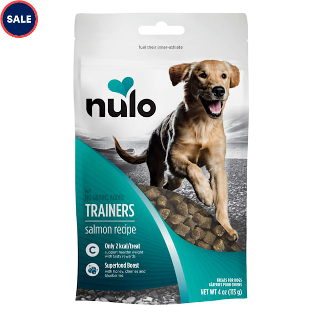 Nulo Trainers Salmon Recipe Treats for Dogs, 4 oz. - Carousel image #1
