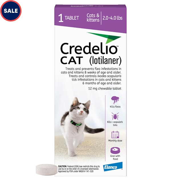 Credelio for Cats 2-4 lbs, 1 Count | Petco