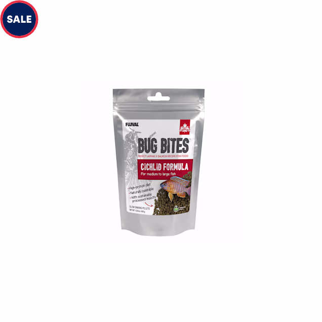Fluval Bug Bites Cichlid Pellets, 15.8 oz. - Carousel image #1