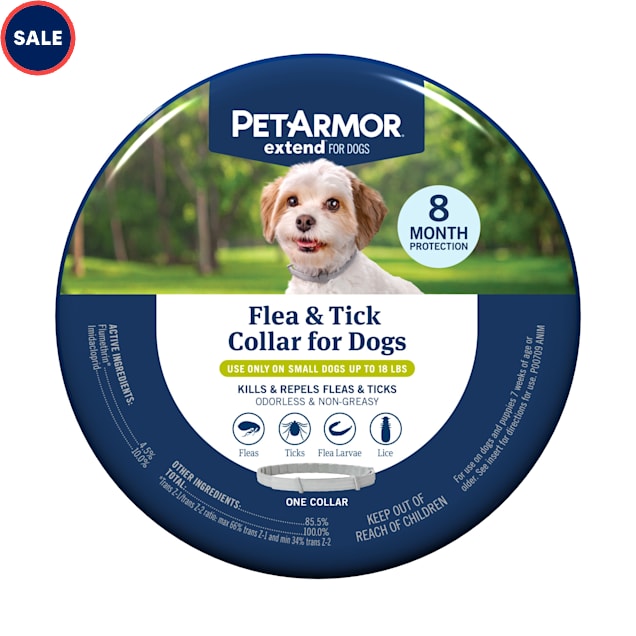 PetArmor Extend Flea and Tick Collar for Small Dogs - Carousel image #1