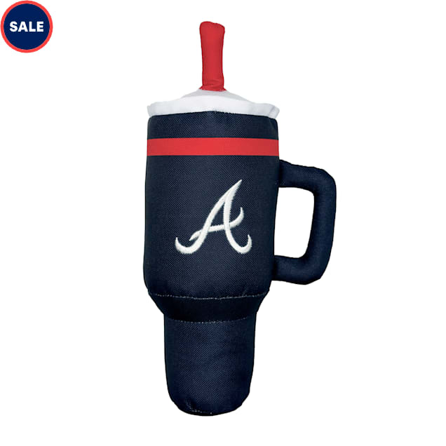 Pets First MLB Atlanta Braves Tumbler Dog Toy, Medium - Carousel image #1