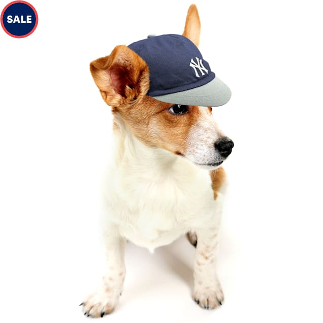 Pets First MLB Pet Cap, New York Yankees, Small/Medium - Carousel image #1