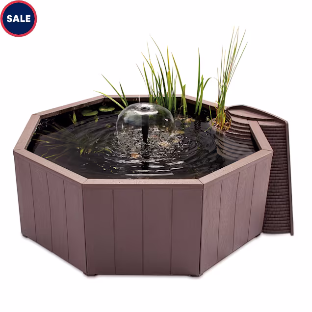 Blagdon Aquagarden No Dig Nature Pool, Brown, Medium - Carousel image #1