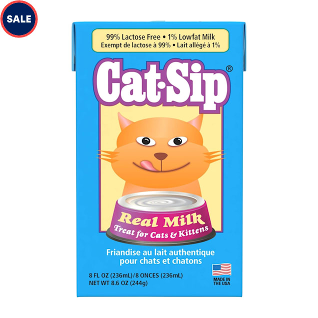PetAg Cat-Sip Real Milk Treat, 8 fl. oz. - Carousel image #1