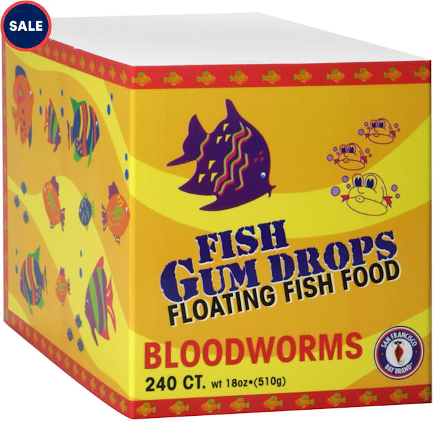 San Francisco Bay Brand Fish Gum Drops Bloodworms, 240 Ct. - Carousel image #1
