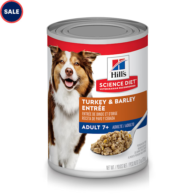 Hill s Science Diet Adult 7 Turkey Barley Entree Canned Dog