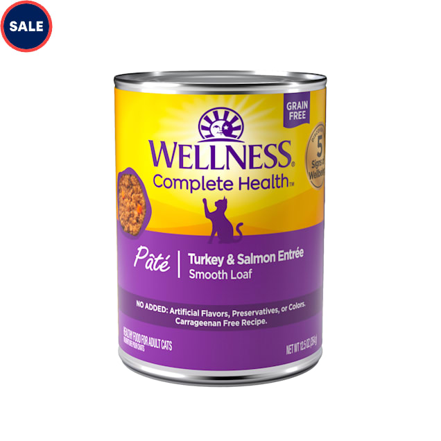 Wellness Complete Health Natural Grain Free Turkey Salmon Pate