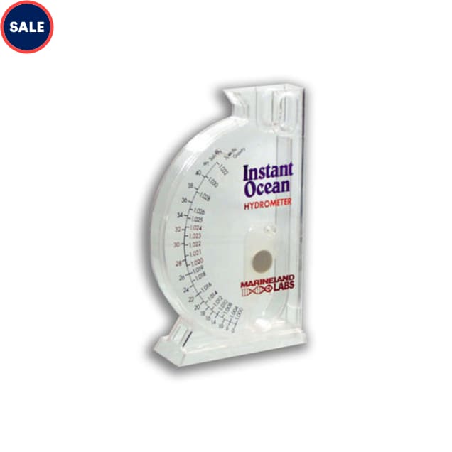 Instant Ocean Aquarium Water Test Hydrometer Marine Salt