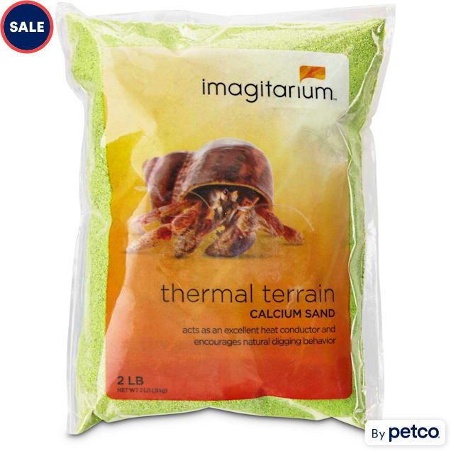 Imagitarium Yellow Hermit Crab Sand, 2 lbs. - Carousel image #1