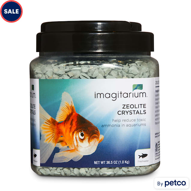 Wat is er mis rooster Verzorger Imagitarium Zeolite Crystals for Freshwater Aquariums, 36.5 oz. | Petco
