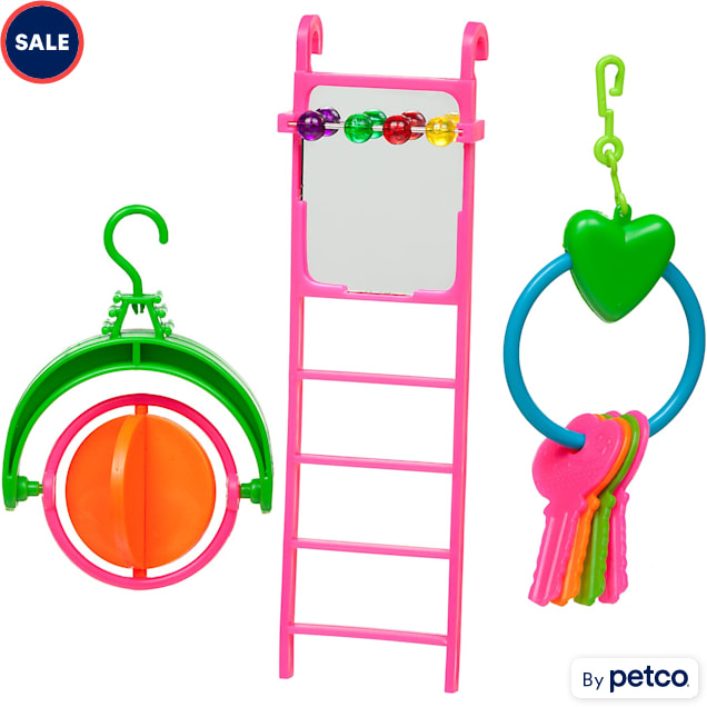You & Me Ladder with Toys Bird Toy Value Pack - Carousel image #1