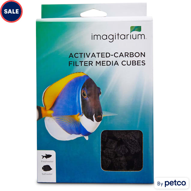 Imagitarium Activated Carbon Infused Filter Media Cubes Petco