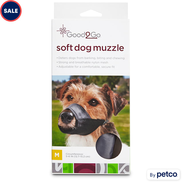 Good2Go Nylon & Mesh Dog Muzzle, Medium - Carousel image #1