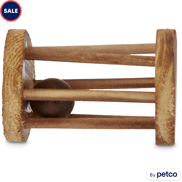 You & Me Wood Wheel with Ball - Carousel image #1