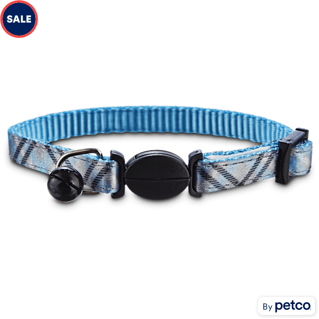 Blue kitten collar sale