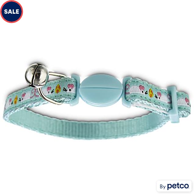 Bond & Co Blue Mouse Print Kitten Collar Petco