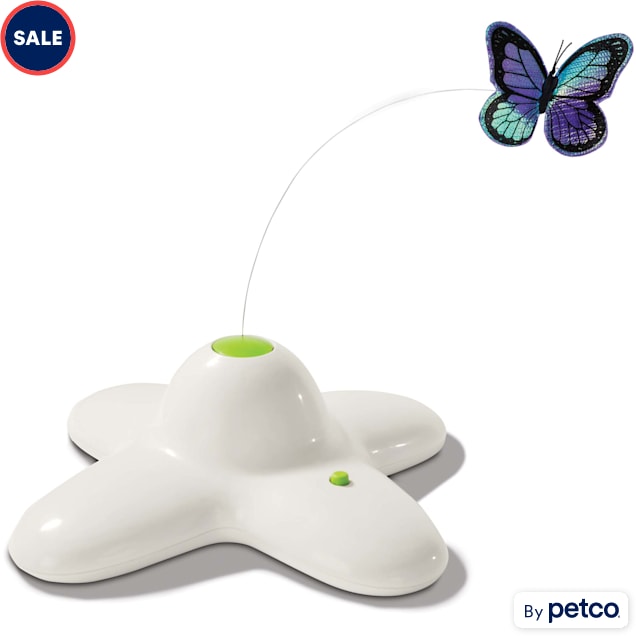 Leaps Bounds Electric Flutter Butterfly Cat Toy