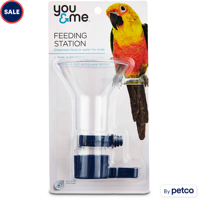 You Me Wide Mouth Bird Feeding Station Medium Petco