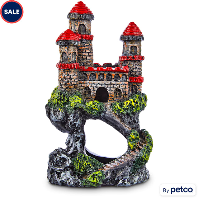 Castle betta fish tank sales