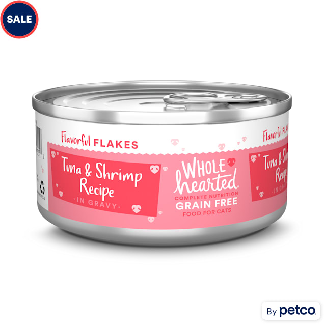 WholeHearted All Life Stages Canned Cat Food Grain Free Tuna and